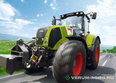 Колесные тракторы - CLAAS AXION 850 